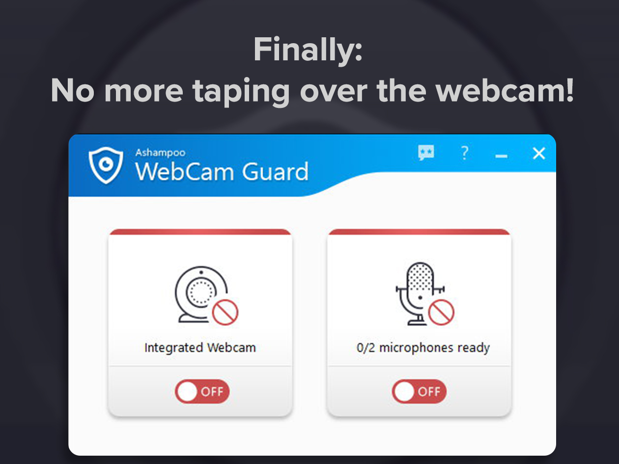 Ashampoo® WebCam Guard: Lifetime License
