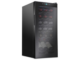 Ivation® 18-Bottle Compressor Wine Cooler Refrigerator with Lock