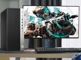 HP ProDesk 600 G4 Gaming Desktop i5-8500 32GB RAM 1TB SSD GTX1660s Win 11 RGB Keyboard & Mouse (Refurbished)